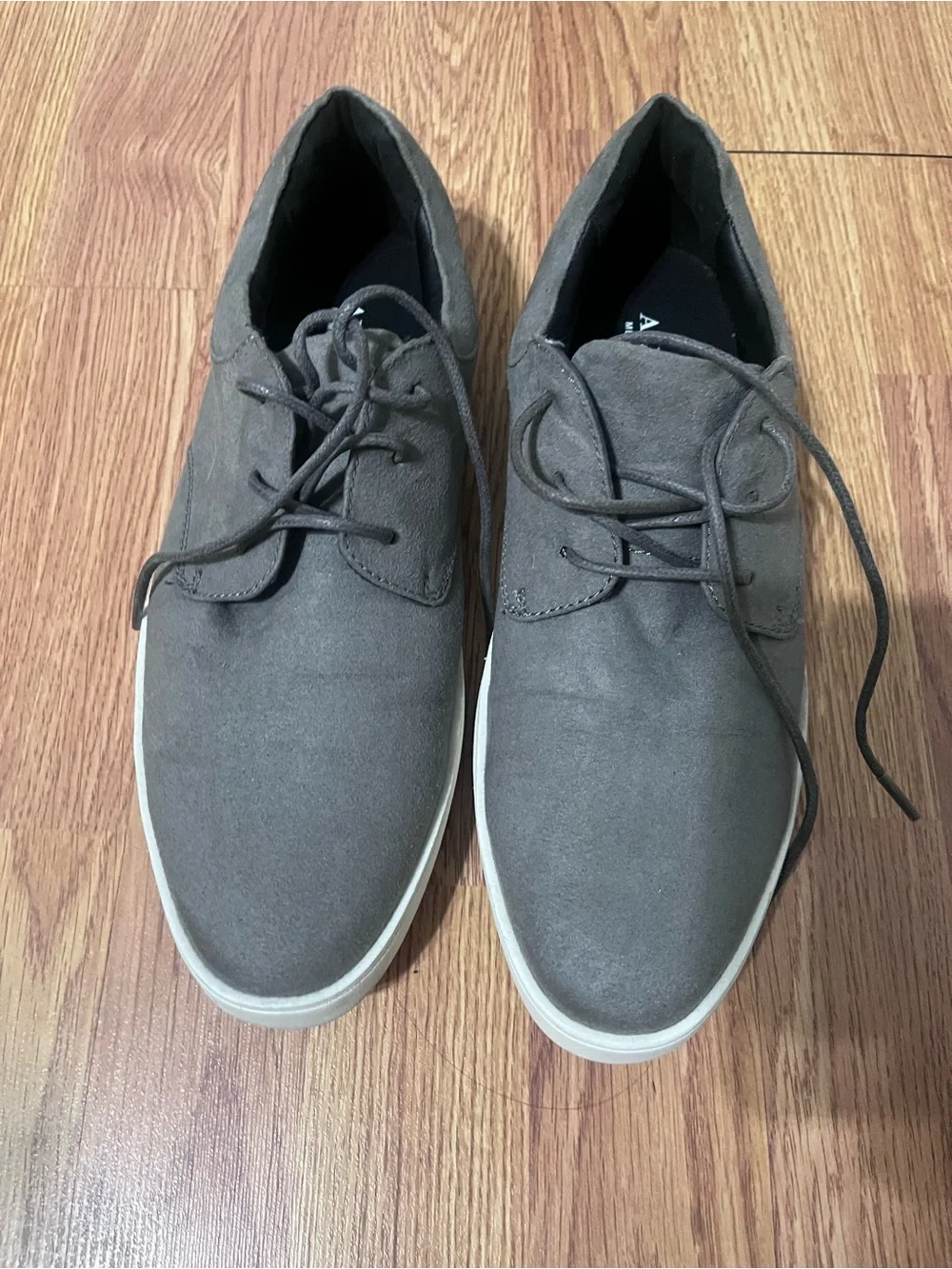 Alfani Gray Suede Chukka Sneakers